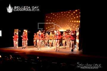 Lorena Aguilera se alza en Telde con el título de Belleza Gay Canarias 2018 (Foto Francisco Javier Santana)